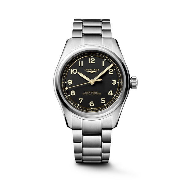 Spirit Pilot 39 mm automatique en acier inoxydable
